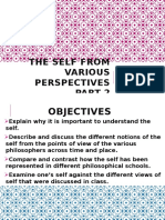 The Self From Various Perspectives Part 2