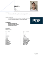 Resume Sample