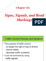 CHP - 6 Signs, Signals, and Road Markings PDF