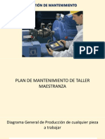 8 Plan de Mantenimiento en Taller de Maestranza