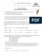 Exercícios de Preparação - Numeros