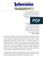 Julio Andrés Spinel Luna - El Psicólogo - Retórico, Sofista o Filósofo - Acheronta 22