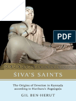 Gil Ben-Herut - Siva's Saints - The Origins of Devotion in Kannada According To Harihara's Ragalegalu-Oxford University Press, USA (2018) PDF