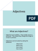 Adjectives 1