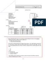 Sag Tension Sample Calculation