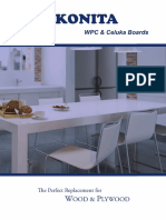 Konita WPC Board Brochure PDF