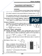 Capacitance Short Notes 1 by Jee