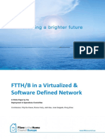 DandO White Paper FTTH B in A Virtualized and Software Defined Network