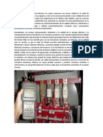 Las Perturbaciones en La Red Eléctrica