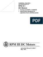 12C Grid Blower Reliance DC Grid Motor