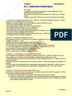 Serie 2 Energie Cinetique PDF