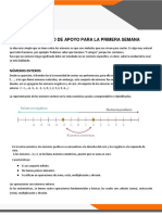 Material Matedidáctico de Apoyo para La Primera Semana