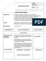 Work Permit Procedure