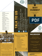 CIC Brochure: Why HUMMS? 