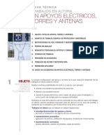 CEC Ficha Técnica Trabajos en Altura en Apoyos Eléctricos Torres y Antenas