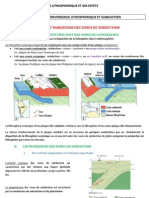 TS SVT Oblig Chap 7 - Convergence Lithospherique Et Subduction - Polycop