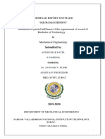 Seminar Micromachining