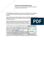 Fluxograma Descritivo Dos Processos ETALGs PDF