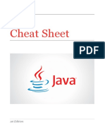 Java Cheat Sheet