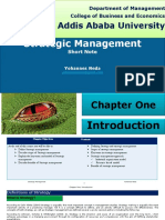 Strategic Management CH-1