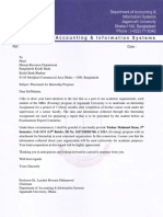 Jamuna Bank Forowarding Letter