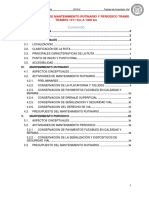 Informe de Mantenimiento Rutinario y Periodico Ilave