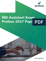 Rbi Assistant Question Paper With Solutions 2017 73 PDF