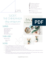 Lucky Chihuahua Crochet Pattern by DORIYUMI