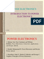 Introduction To Power Electronics