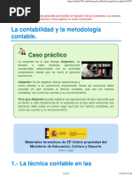 Unidad 2. - La Contabilidad y La Metodología Contable PDF