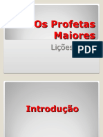 Os Profetas Maiores Aulas 3 e 4.pps