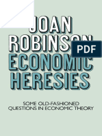 Economic Heresies Some Old Fashioned Questions in Economic Theory PDF