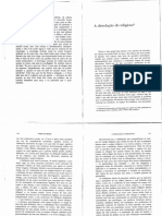 BOURDIEU, Pierre. A Dissolução Do Religioso