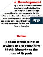 Lesson 2 - Holistic Development