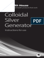 Colloidal Silver Generator Instructions