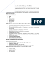 Evaluación Audiológica & Vestibular