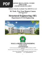 MR18 Structural Syllabus Syllabus