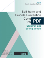 Self-Harm and Suicide Prevention Competence Framework - Children and Young 8th Oct 18