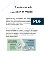 Infraestructura Educativa en Mexico