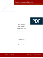 Comparative Analysis of Selected Citrus Fruit Peelings As Bioremediant in Reducing The Total Dissolved Solids in Water From Marikina River PDF