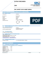 Benzyl Chloride Extra Pure MSDS PDF