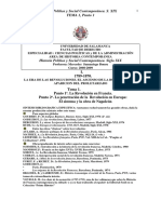 Tema1 - LA ERA DE LAS REVOLUCIONES. EL ASCENSO DE LA BURGUESIA Y LA APARICION DEL PROLETARIADO