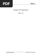 6 - Modbus TCP Applicaiton