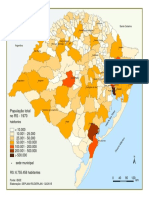 População Total Do RS em 1970