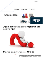 Contabilidad III Generalidades PPE