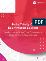 Holy Trinity of Ecommerce Scaling