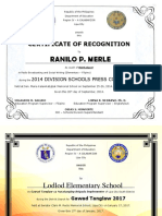 Journalism Certificate