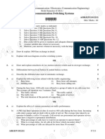 2232 - Subject - Telecommunication Switching Systems - Year - B.E. (Electronics Telecommunication - Electronics Communication Engineering) Sixth Semester (C.B