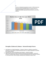 Johnson and Johnson Report