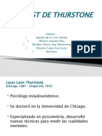 Exposicion de Thurstone